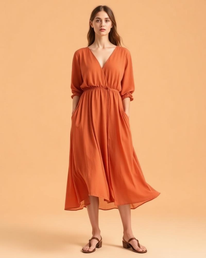 Vestido Envelope Cetim