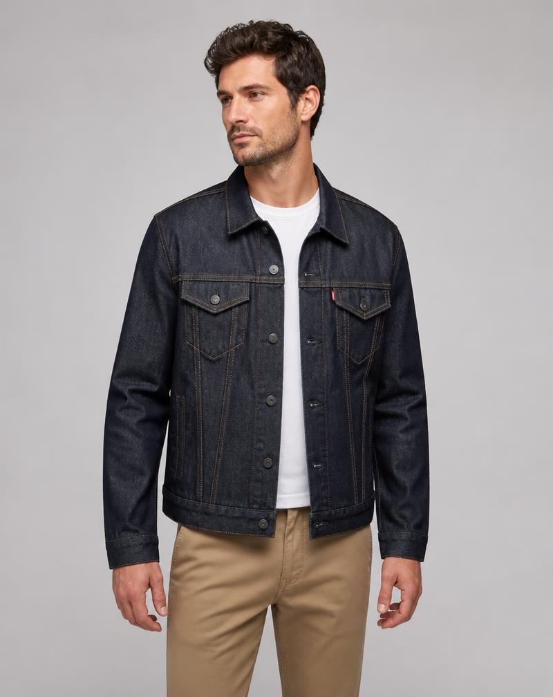 Jaqueta Jeans Masculina